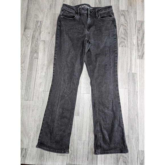 (3/$35) Maurices M Jeans Womens Jeans 10 Black Mid-Rise Bootcut Stretch Denim - Picture 1 of 12